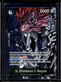 2025 One Piece Carrying On His Will Ethanbaron V Nusjuro Alternate Art #OP13-080 - Image 1