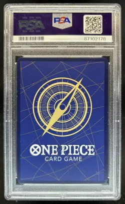 2023 One Piece Japanese Monkey D. Luffy Weekly Shonen #P-043 PSA 10 GEM MINT - Image 2