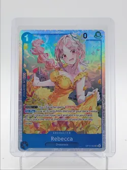 REBECCA 2026 ONE PIECE ADVENTURE KAMI'S ISLAND SUPER RARE #OP15-053 Q7029 - Image 1