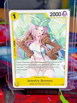Jewelry Bonney OP15-105 UC Normal One Piece Adventure on Kami's Island NM - Image 1