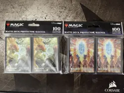 Final Fantasy 100 ULTRA PRO MTG card sleeves magic Gyshal And Cystal Lot - Image 1