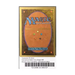 WOTC MtG International Ed. Timetwister (R) NM - Image 2