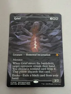 Grief - #46 Foil (Borderless) Special Guests MH3 - Mtg - Image 1