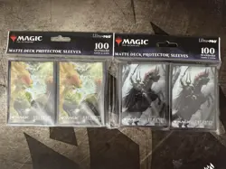 Final Fantasy 100 ULTRA PRO MTG card sleeves magic Summon: Odin And Gyshal Lot - Image 1