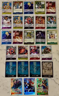 One Piece HUGE SP R SR ⭐ STAR LOT X26 SABO RORONOA ZORO BROOK DON CARD SANJI - Image 1