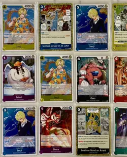 One Piece HUGE SP R SR ⭐ STAR LOT X26 SABO RORONOA ZORO BROOK DON CARD SANJI - Image 2