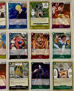 One Piece HUGE SP R SR ⭐ STAR LOT X26 SABO RORONOA ZORO BROOK DON CARD SANJI - Image 3