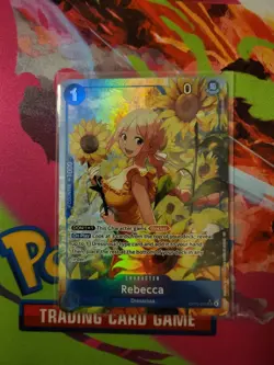 Rebecca OP15-053 SR Alt Art Parallel English One Piece TCG Adventure Kami Island - Image 1