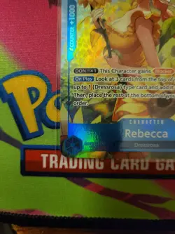 Rebecca OP15-053 SR Alt Art Parallel English One Piece TCG Adventure Kami Island - Image 2