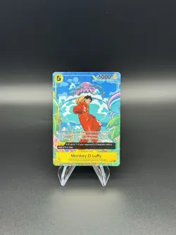 One Piece TCG Monkey.D.Luffy (TR) Treasure Rare SP OP07-109 - Image 1