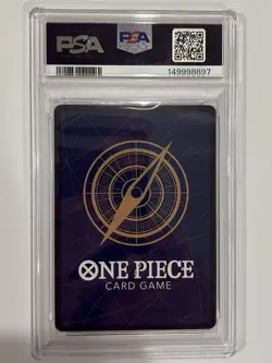 2024 One Piece Two Legends Monkey.D.Luffy Treasure Rare #OP07-109 PSA 9 - Image 2