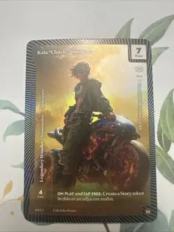 Kaia “clutch” Shockbite Foil NM WONDERS OF THE FIRST call Of The Stones - Image 1