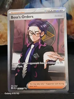 Boss's Orders [Corbeau] 256/217 Ascended Heroes English Pokemon Card - Image 2