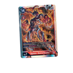 Digimon CCG Agumon - Bond of Bravery BT6-018 SR Foil Card NM - Image 1