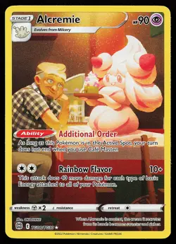 Alcremie TG08/TG30 Ultra Rare Brilliant Stars Trainer Gallery Pokemon Card - Image 1