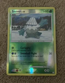 Pokemon Card - Snover Mysterious Treasures 101/123 Common Reverse Holo - Image 1