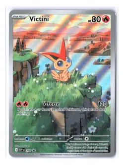 Victini 208 Sv: Scarlet & Violet Black Star Promo Cards Holo NM Pokemon TCG - Image 1