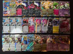 Lot of 150 Pokemon Cards Mega/EX/GX/Full Art/V/VMAX Modern Collection HP-DAMAGED - Image 5