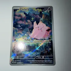 Clefairy 094/088 Illustration Rare Paradox Rift Pokemon Card NM Full Art - Image 1