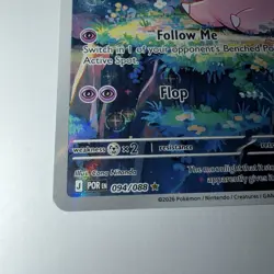 Clefairy 094/088 Illustration Rare Paradox Rift Pokemon Card NM Full Art - Image 2