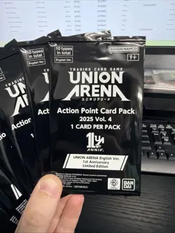 Union Arena Action Point Card Pack 2025 Vol. 4 8x - Image 2