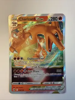 Charizard VSTAR 019/159 Holo Rare 2023 Pokemon Crown Zenith Card NM+ - Image 1