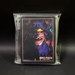Marshall D. Teach Blackbeard ONE PIECE Card Game Official Sleeves Sealed New JP - Image 1