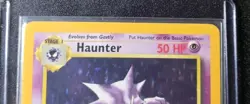 Pokemon Haunter Card 1999 Fossil Set Holo Trading Card Game - Image 5