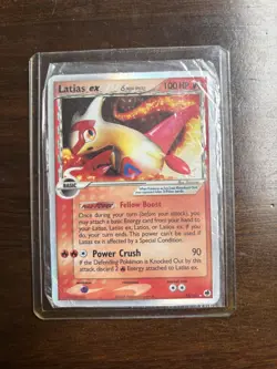 Pokemon Latias ex 100 HP Rare Holo EX Dragon Frontiers 95/101 Delta Species Card - Image 1