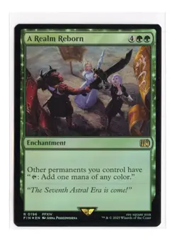 A Realm Reborn R 196 Foil Final Fantasy MTG Card NM - Image 1