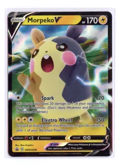 Morpeko V - SWSH056 Promo Holo Sword & Shield Promo Cards Pokemon TCG - Image 1