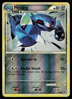 Pokemon Card - Metang Undaunted 30/90 Reverse Holo - Image 1