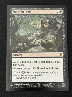 1x MTG Toxic Deluge - Commander 2013 (C13) #96 - Magic the Gathering - Image 1