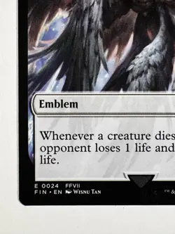 Sephiroth Emblem Robot Warrior Token #24/12 – MTG Final Fantasy Double-Sided - Image 5