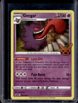 2022 Pokemon Trick or Trade Gengar Holo #057/198 - Image 1