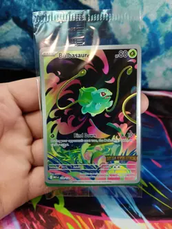 Pokemon Card TCG Bulbasaur 133/132 Mega Evolution Stamped Promo Sealed - Image 2