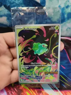 Pokemon Card TCG Bulbasaur 133/132 Mega Evolution Stamped Promo Sealed - Image 3