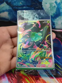 Pokemon Card TCG Bulbasaur 133/132 Mega Evolution Stamped Promo Sealed - Image 4