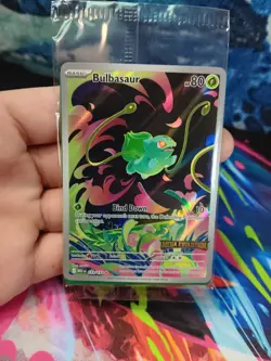 Pokemon Card TCG Bulbasaur 133/132 Mega Evolution Stamped Promo Sealed - Image 5