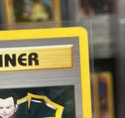 2000 Pokemon Trainer Giovanni 18/132 Gym Challenge Holo MP - Image 3