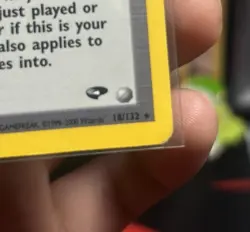2000 Pokemon Trainer Giovanni 18/132 Gym Challenge Holo MP - Image 4
