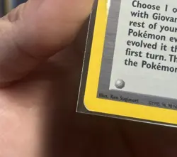 2000 Pokemon Trainer Giovanni 18/132 Gym Challenge Holo MP - Image 5