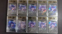 OCD 10 PRISTINE Gengar V 072/132 RR Chinese Pokemon TCG Lot*10 GL15 - Image 1
