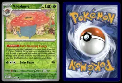 Vileplume 045/165 Rare Scarlet & Violet 151 Pokemon Reverse Holo NM/M - Image 3