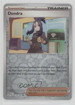 Dendra Reverse Foil Pokemon SV02: Paldea Evolved #179 - Image 1