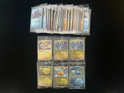 2025 Pokemon TCG S-Chinese 151C Pikachu Dragonite Ball Holo Sealed Lot*50 ZE62 - Image 1