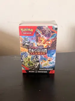 Pokemon Scarlet & Violet Obsidian Flames - BOOSTER BUNDLE BOX (6 Packs) SEALED - Image 1