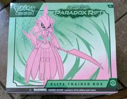 Pokemon TCG Paradox Rift Elite Trainer Box (Iron Valient) ETB BRAND NEW SEALED - Image 1
