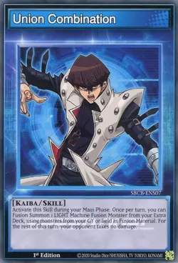 1x Skill Card: Union Combination | SBCB-ENS07 | Common | 1st Ed | NM | YuGiOh - Image 1