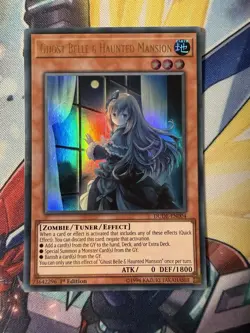 YuGiOh! Ghost Belle & Haunted Mansion Ultra Rare DUDE-EN004 - Image 1